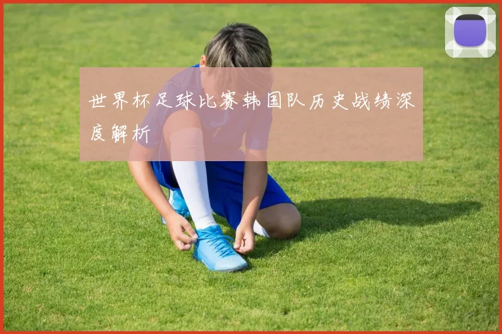 世界杯足球比赛韩国队历史战绩深度解析